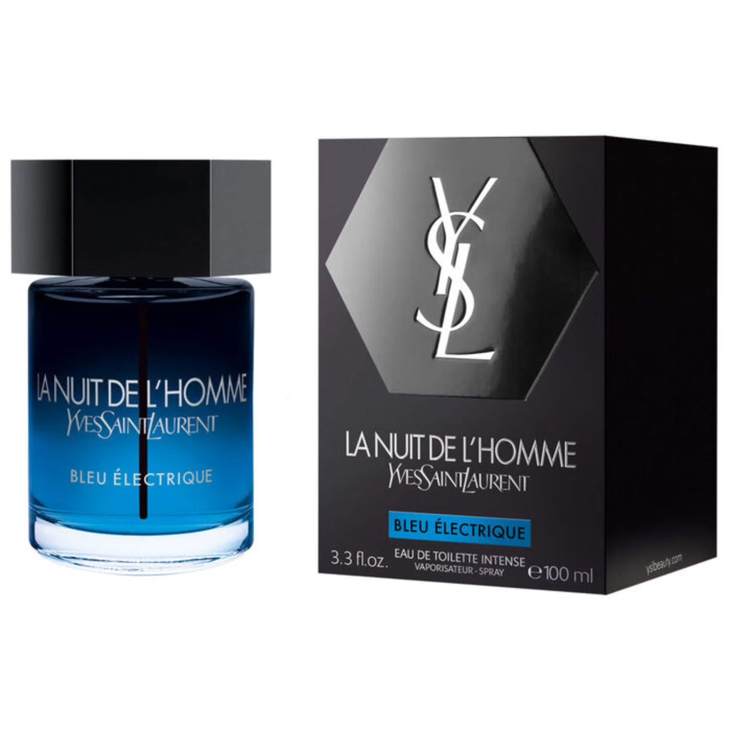 Yves Saint Laurent La Nuit De L'Homme Bleu Electrique EDT Intense Spray 100 ml
